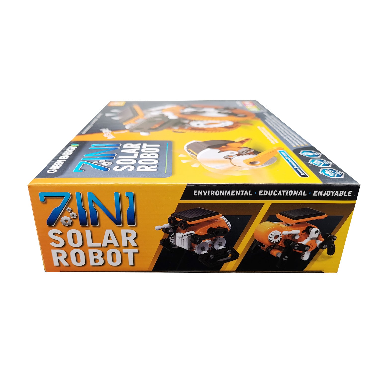 Cross-border hot sale DIY Assembling Toy 7-in-1 Self-Assembled Solar Robot7Combination1Intelligent Robot Puzzle