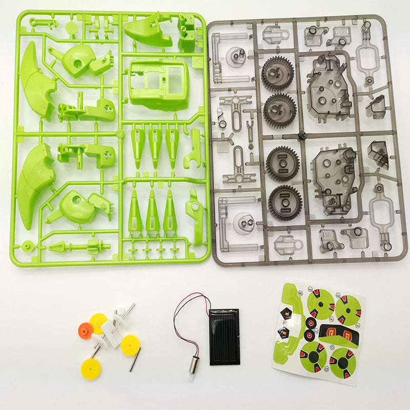 Cross-Border DIY Assembling Educational Toys 3-in-1 Self-Assembled Dinosaur Solar Toy Car3Combination1Intelligent Robot