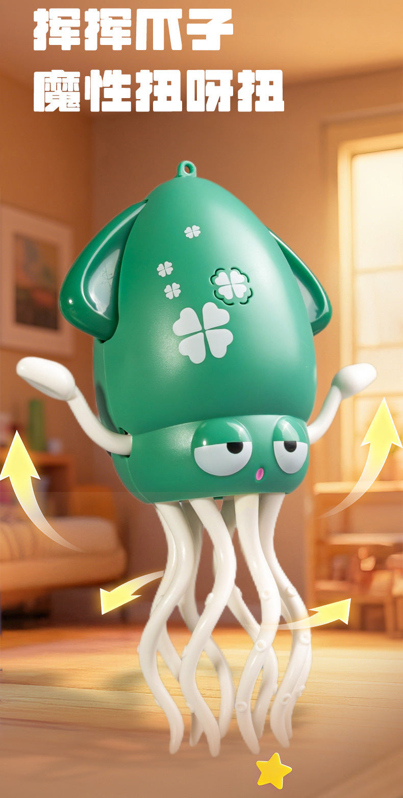 Magic Dancing Octopus Electric Cross-Border Glowing Children's Toy2025New Hot-Selling Internet Celebrity Toys