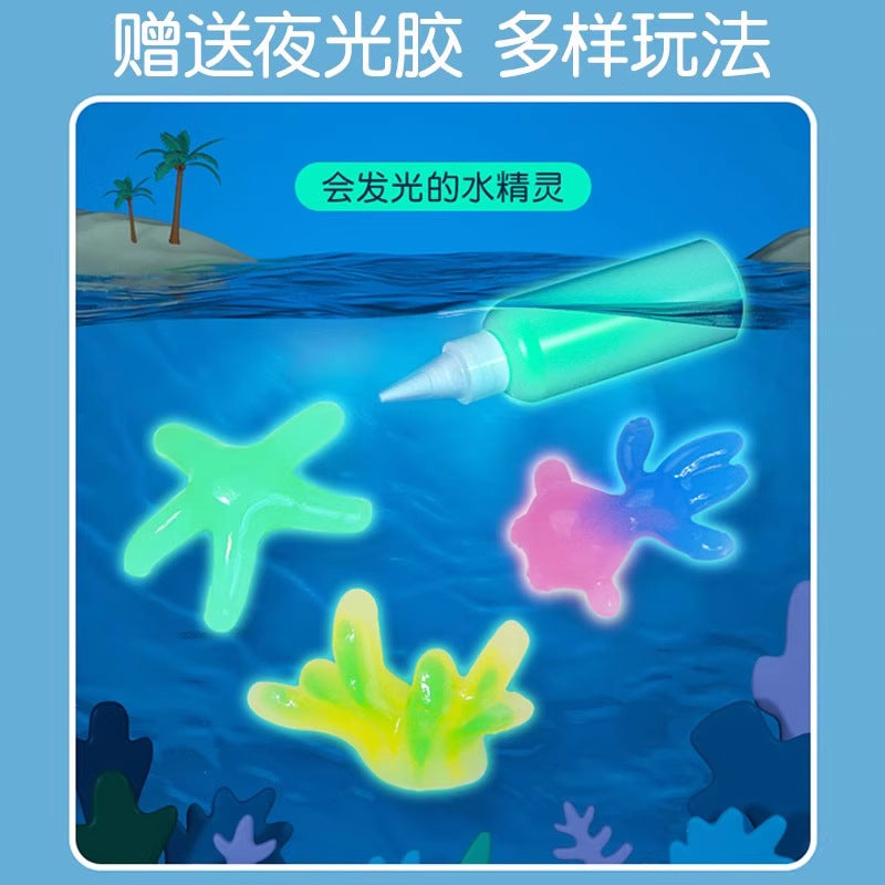 Handicraft for Boys and Girls diy Make Magic Water Elf Toy Water Baby Solution DIY Magic Children's Toy Set