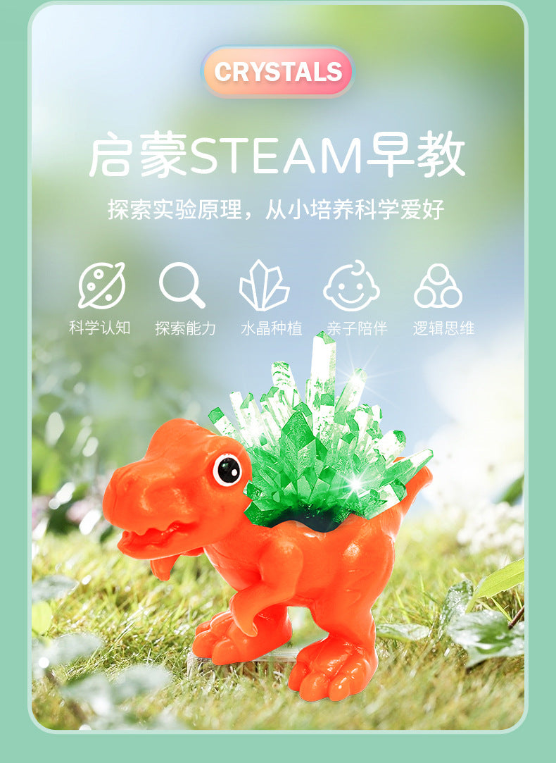 Premium Crystal Growing Experiment Kit Handicraft Class Making Crystal Growth Educational Science Toy for Elementary School Students