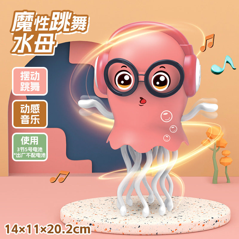 Magic Dancing Octopus Electric Cross-Border Glowing Children's Toy2025New Hot-Selling Internet Celebrity Toys