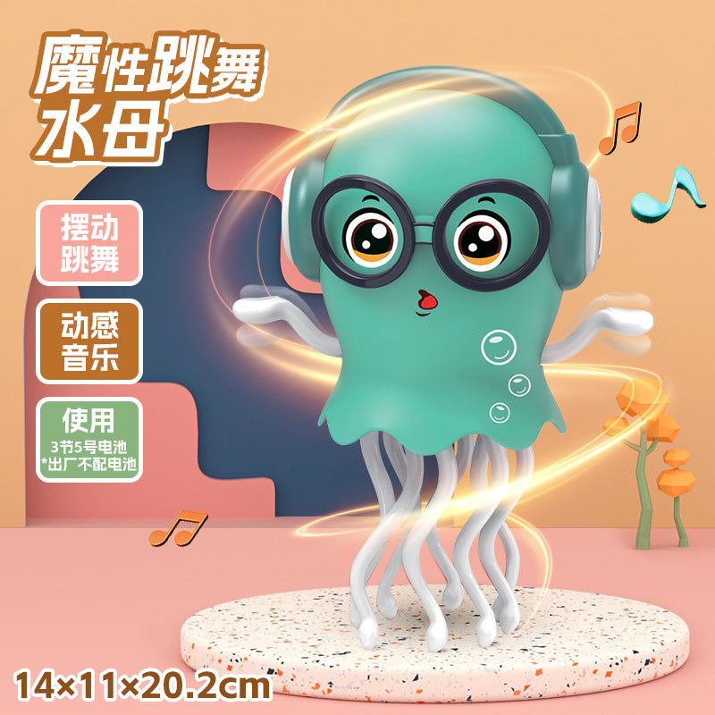 Magic Dancing Octopus Electric Cross-Border Glowing Children's Toy2025New Hot-Selling Internet Celebrity Toys