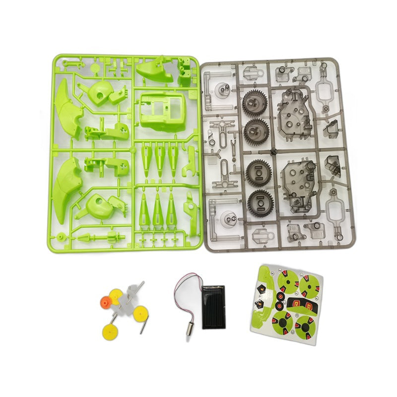 Cross-Border DIY Assembling Educational Toys 3-in-1 Self-Assembled Dinosaur Solar Toy Car3Combination1Intelligent Robot