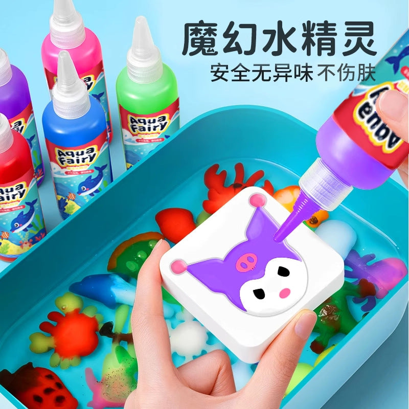 Handicraft for Boys and Girls diy Make Magic Water Elf Toy Water Baby Solution DIY Magic Children's Toy Set