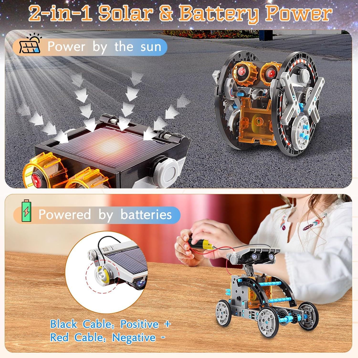 2024New Cross-Border DIY Assembled Toys 29Combination1Self-installed Solar Toy Car29Combination1Intelligent Robot