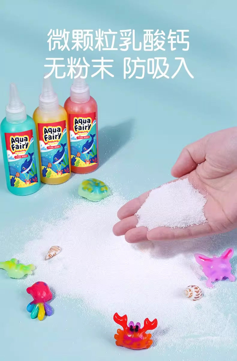 Handicraft for Boys and Girls diy Make Magic Water Elf Toy Water Baby Solution DIY Magic Children's Toy Set