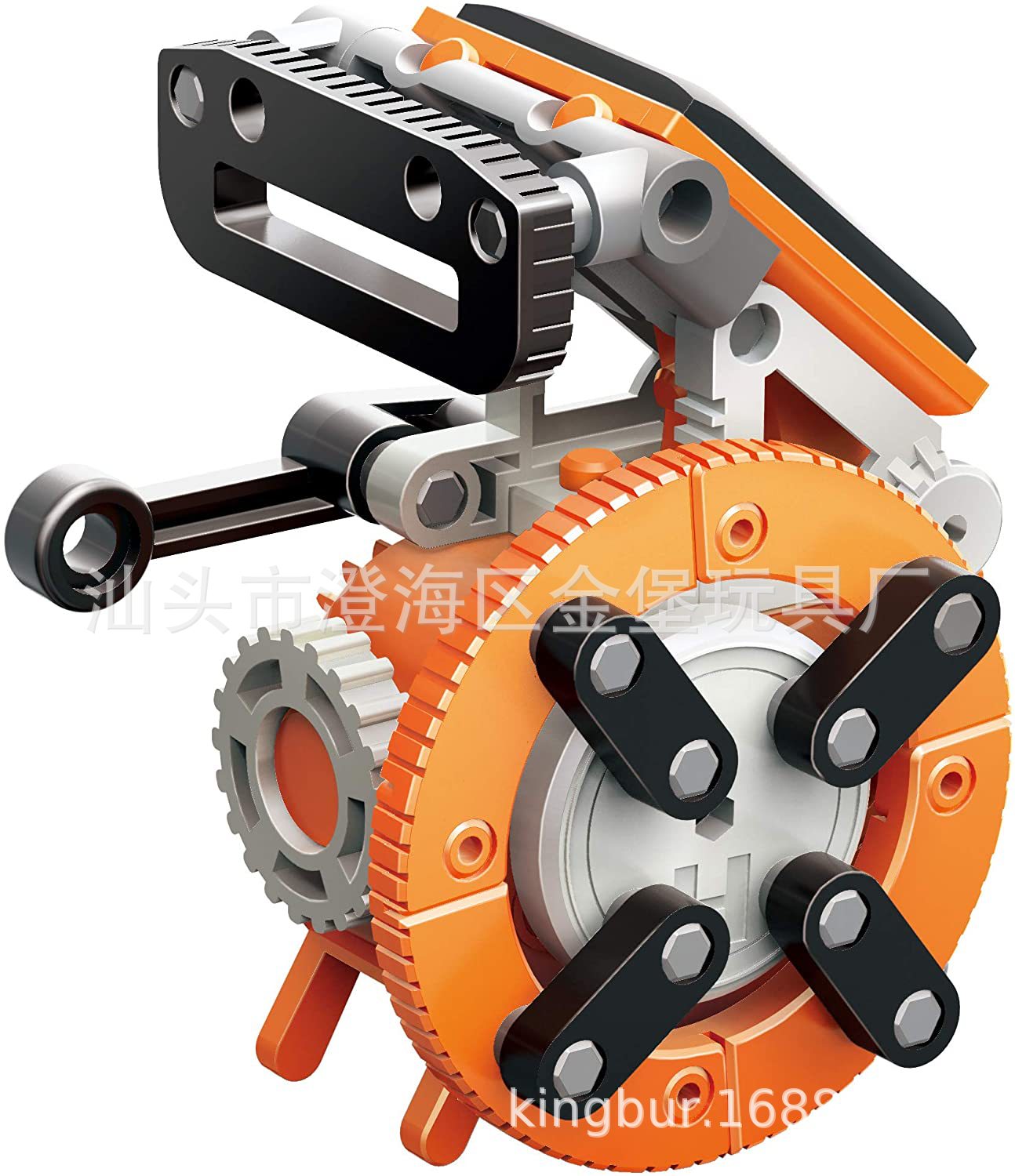 Cross-border hot sale DIY Assembling Toy 7-in-1 Self-Assembled Solar Robot7Combination1Intelligent Robot Puzzle