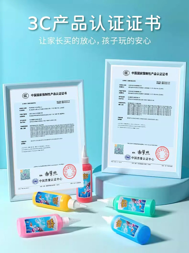 Handicraft for Boys and Girls diy Make Magic Water Elf Toy Water Baby Solution DIY Magic Children's Toy Set