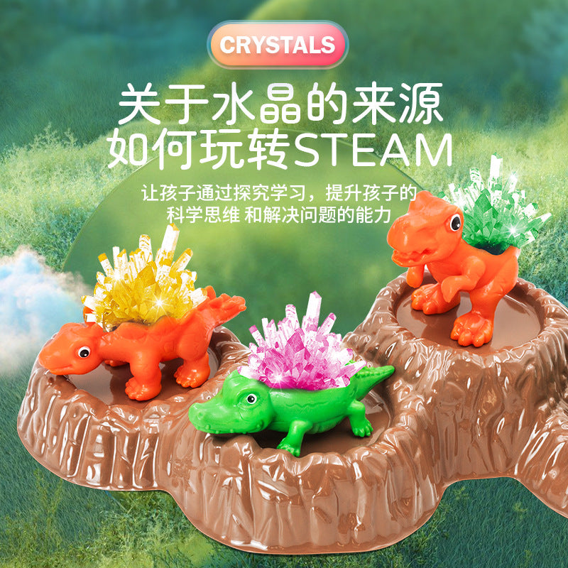 Premium Crystal Growing Experiment Kit Handicraft Class Making Crystal Growth Educational Science Toy for Elementary School Students