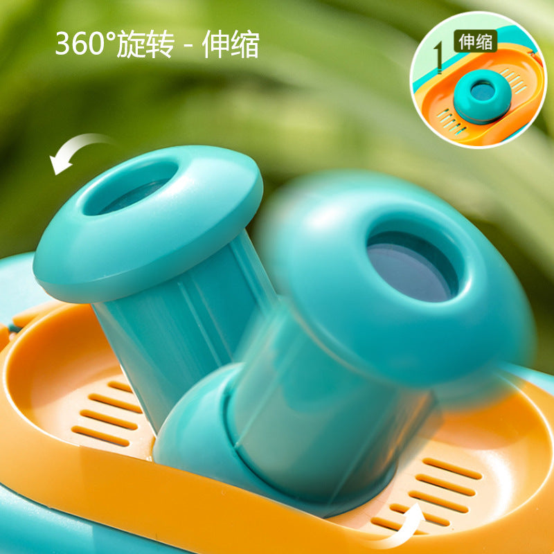 Foreign Trade Children's Outdoor Insect Box Telescope Spring Outing Catching Net Set Wild Adventure Biological Science Educational Toy