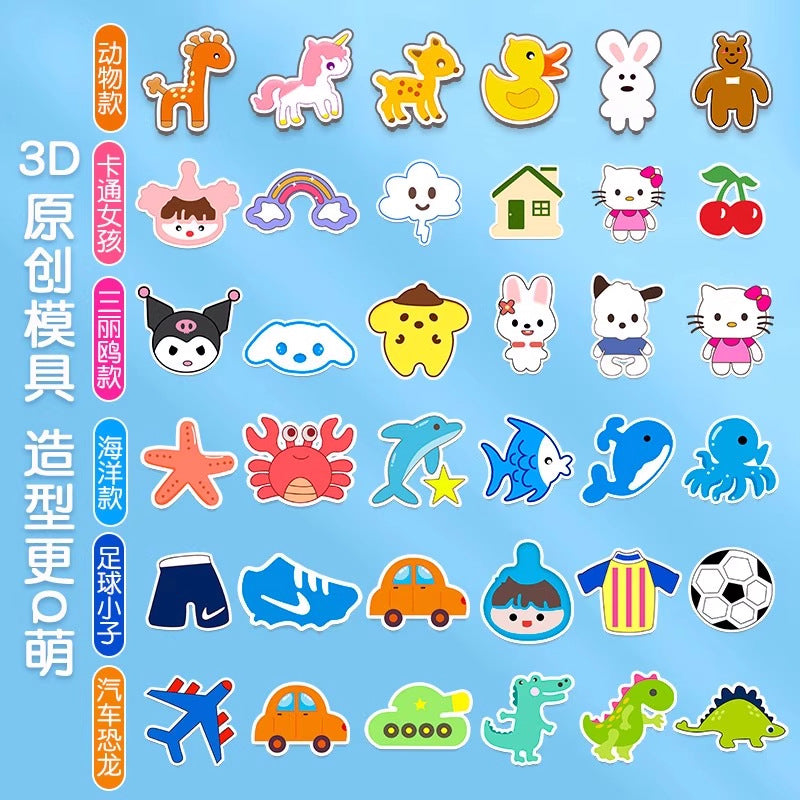 Handicraft for Boys and Girls diy Make Magic Water Elf Toy Water Baby Solution DIY Magic Children's Toy Set