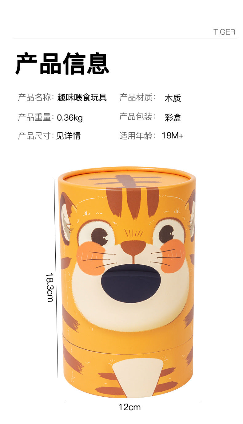 CPC CE Children's Fun Feeding Game Kindergarten Pretend Play Early Education Educational Chopsticks Training Wooden Toys