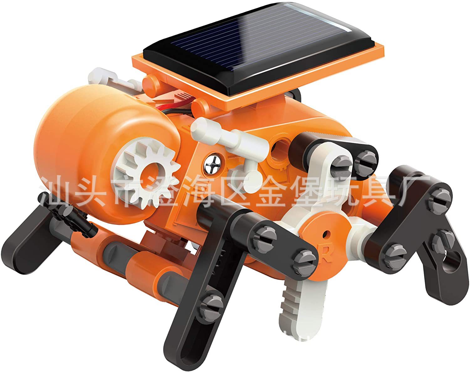 Cross-border hot sale DIY Assembling Toy 7-in-1 Self-Assembled Solar Robot7Combination1Intelligent Robot Puzzle