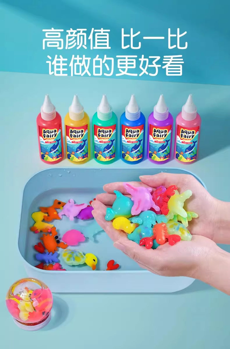Handicraft for Boys and Girls diy Make Magic Water Elf Toy Water Baby Solution DIY Magic Children's Toy Set