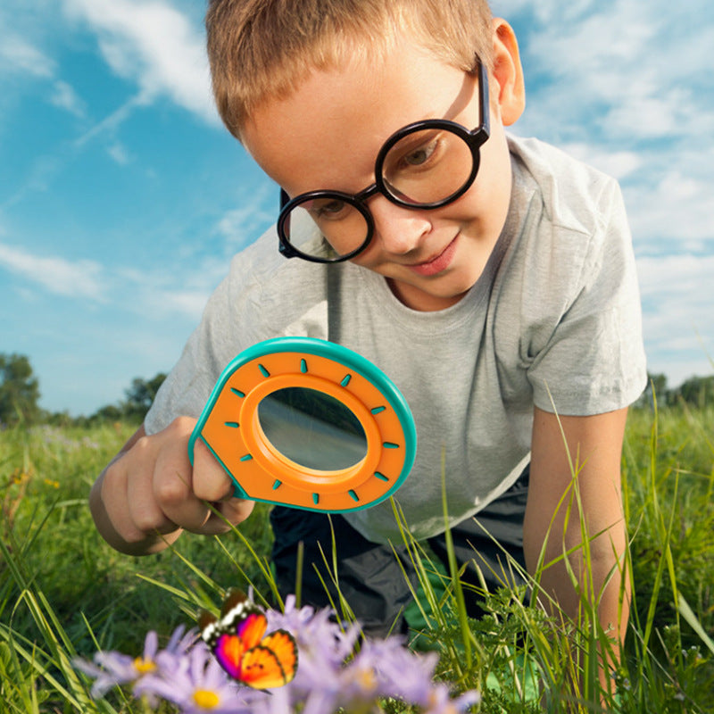 Foreign Trade Children's Outdoor Insect Box Telescope Spring Outing Catching Net Set Wild Adventure Biological Science Educational Toy