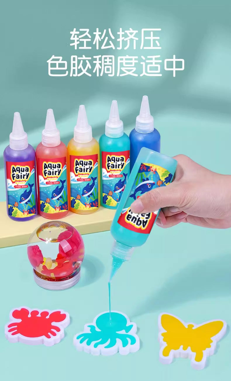 Handicraft for Boys and Girls diy Make Magic Water Elf Toy Water Baby Solution DIY Magic Children's Toy Set