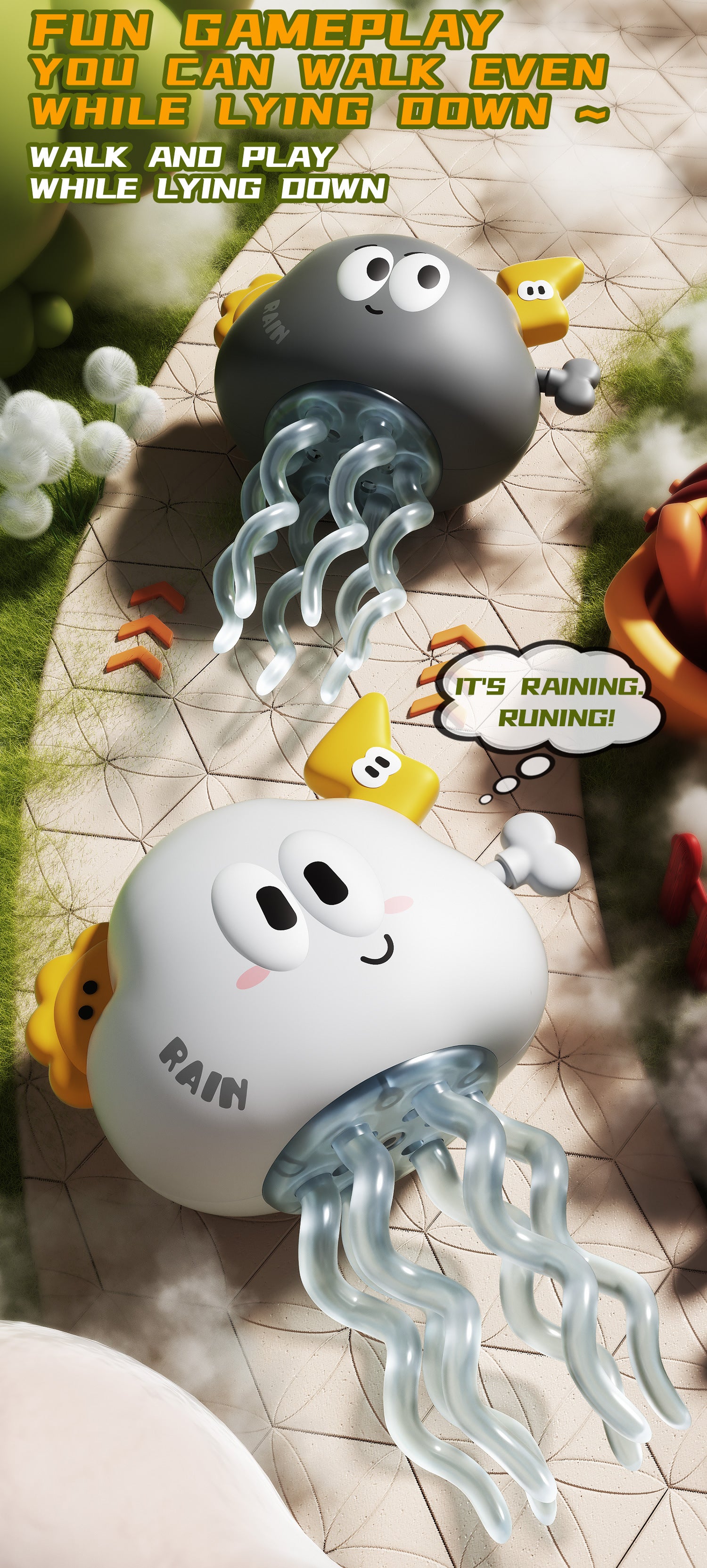 Cross-Border Wind-Up Halloween Dancing Octopus Toy Christmas Creative Stress Relief Fun Cartoon Toy Wholesale