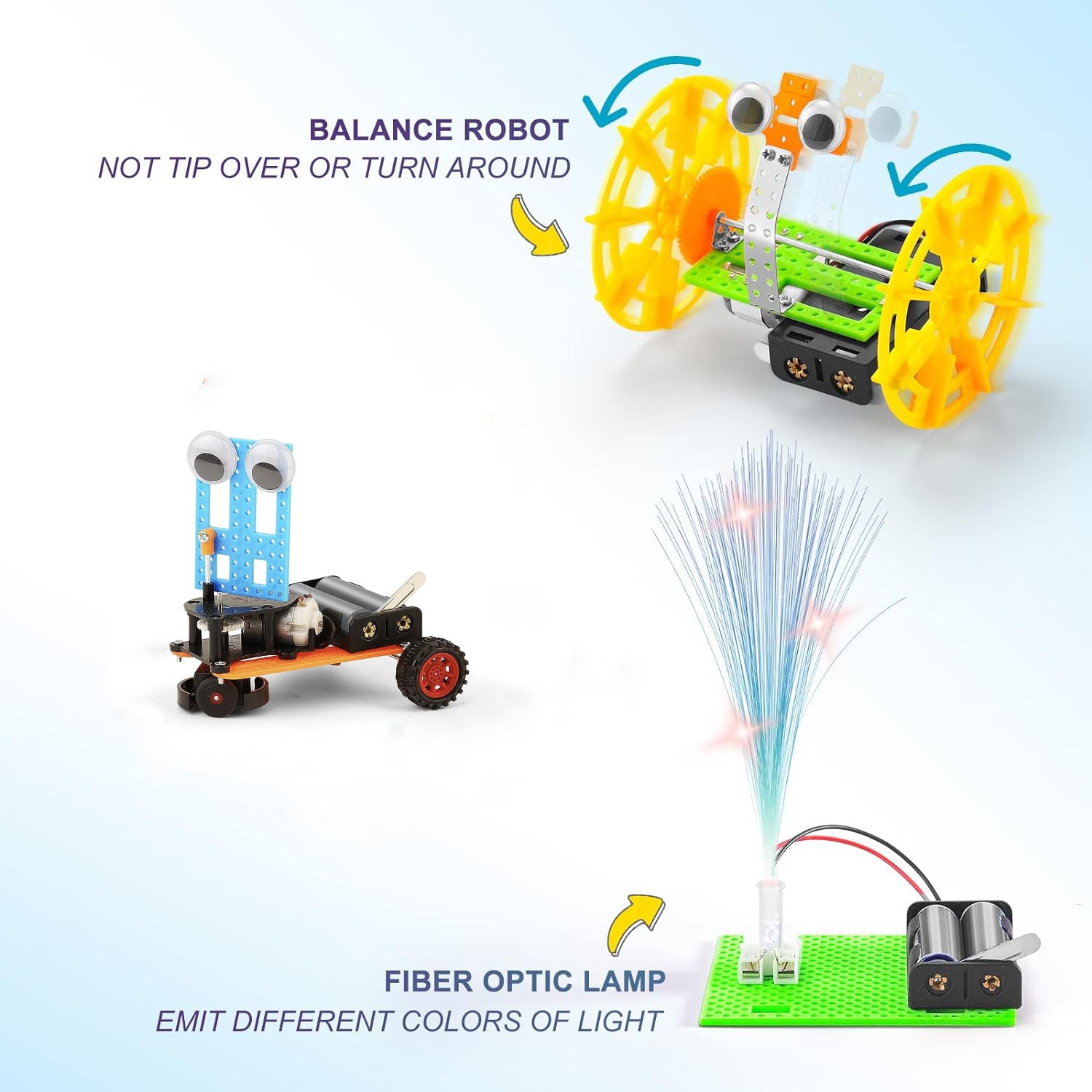 Science Experiment Set for Elementary School Students Science Crafts ABS Educational Toys diy Material Kit Technology Small Creation